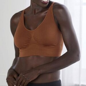 Rhonda Shear Brown Bra